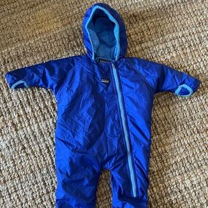 Patagonia puffer coverall bodysuit bunting